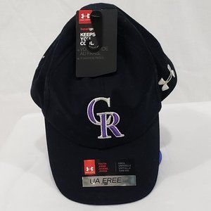 NWT Colorado Rockies Youth Girls Under Armour Cap